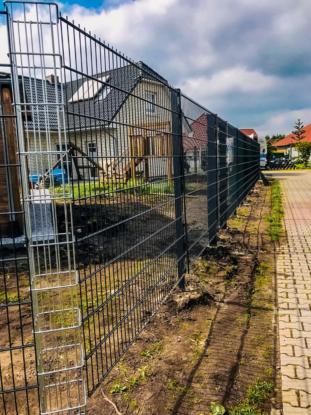 Gabionenzaun montiert von Zaunonkel GmbH